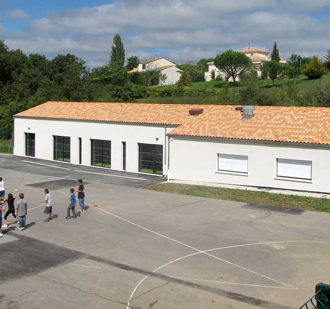 CONSTRUCTION D’UN RESTAURANT SCOLAIRE À FONTCOUVERTE