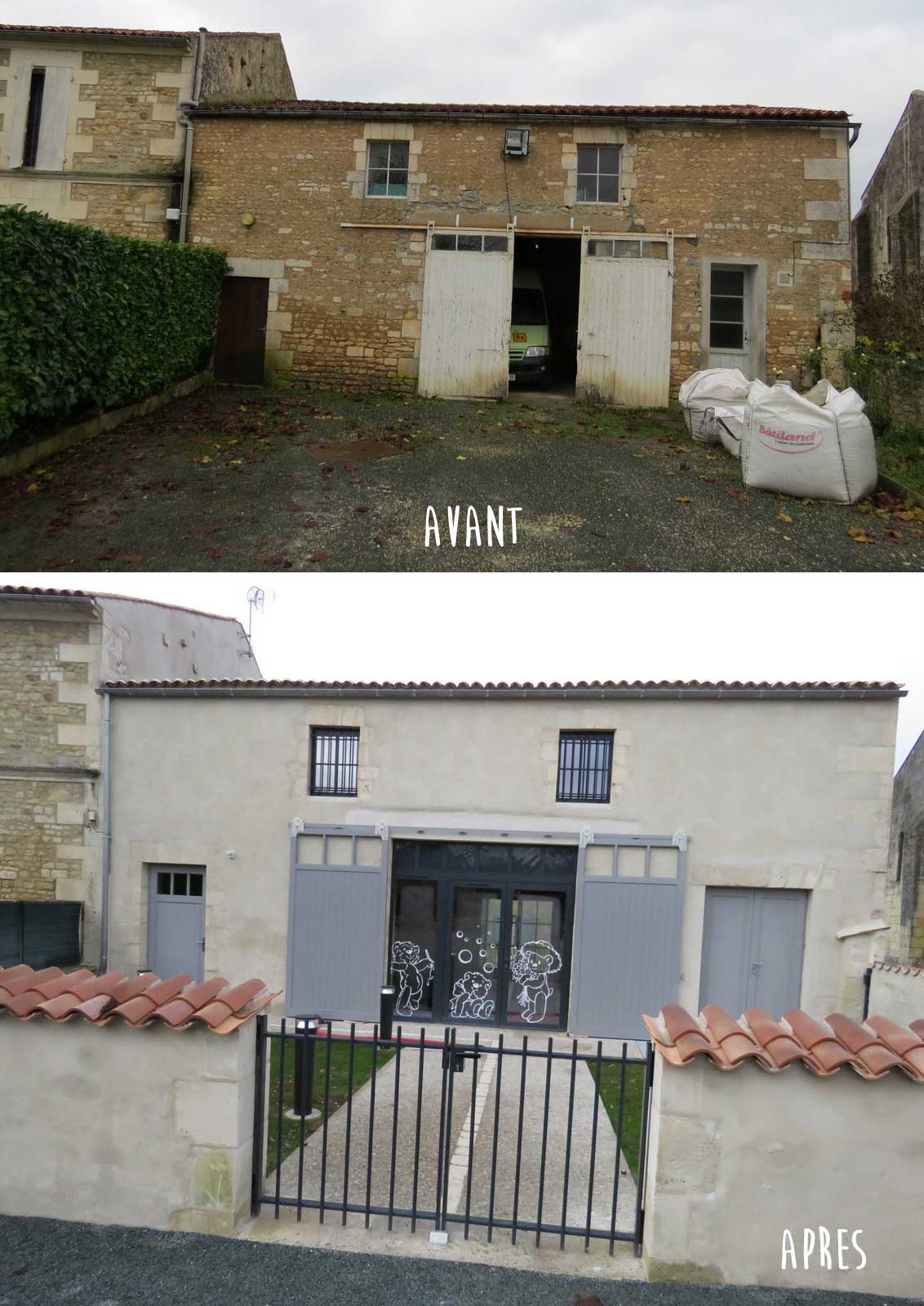 RÉHABILITATION D’UN BÂTIMENT COMMUNAL EN SALLE ASSOCIATIVE