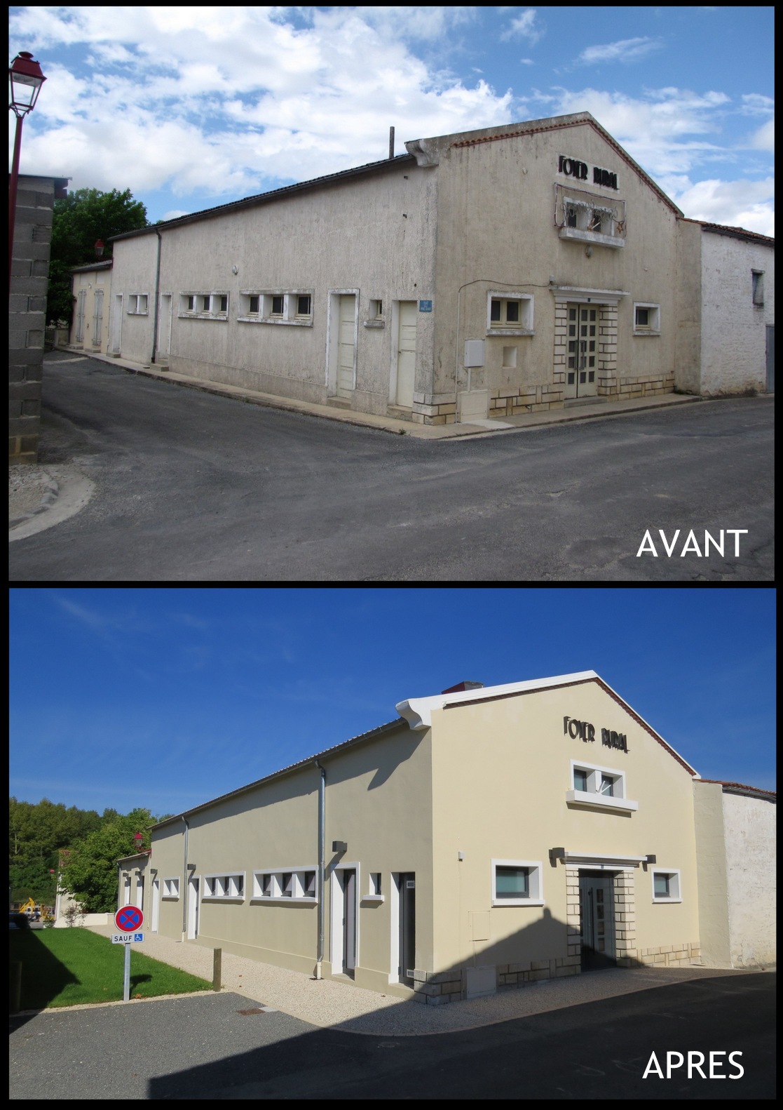 RÉNOVATION DE LA SALLE DES FÊTES LE GICQ