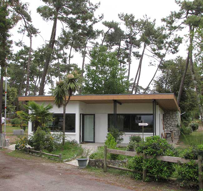 RÉNOVATION DU BÂTIMENT ACCUEIL D’UN CAMPING À LA PALMYRE