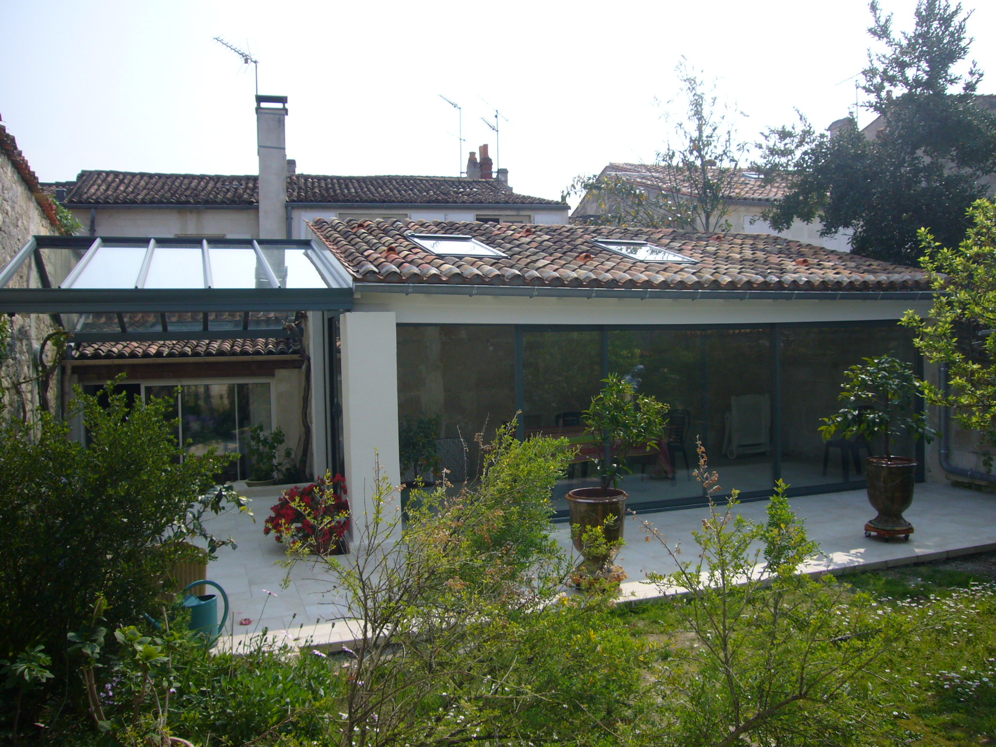 CRÉATION D’UN JARDIN D’HIVER SAINTES