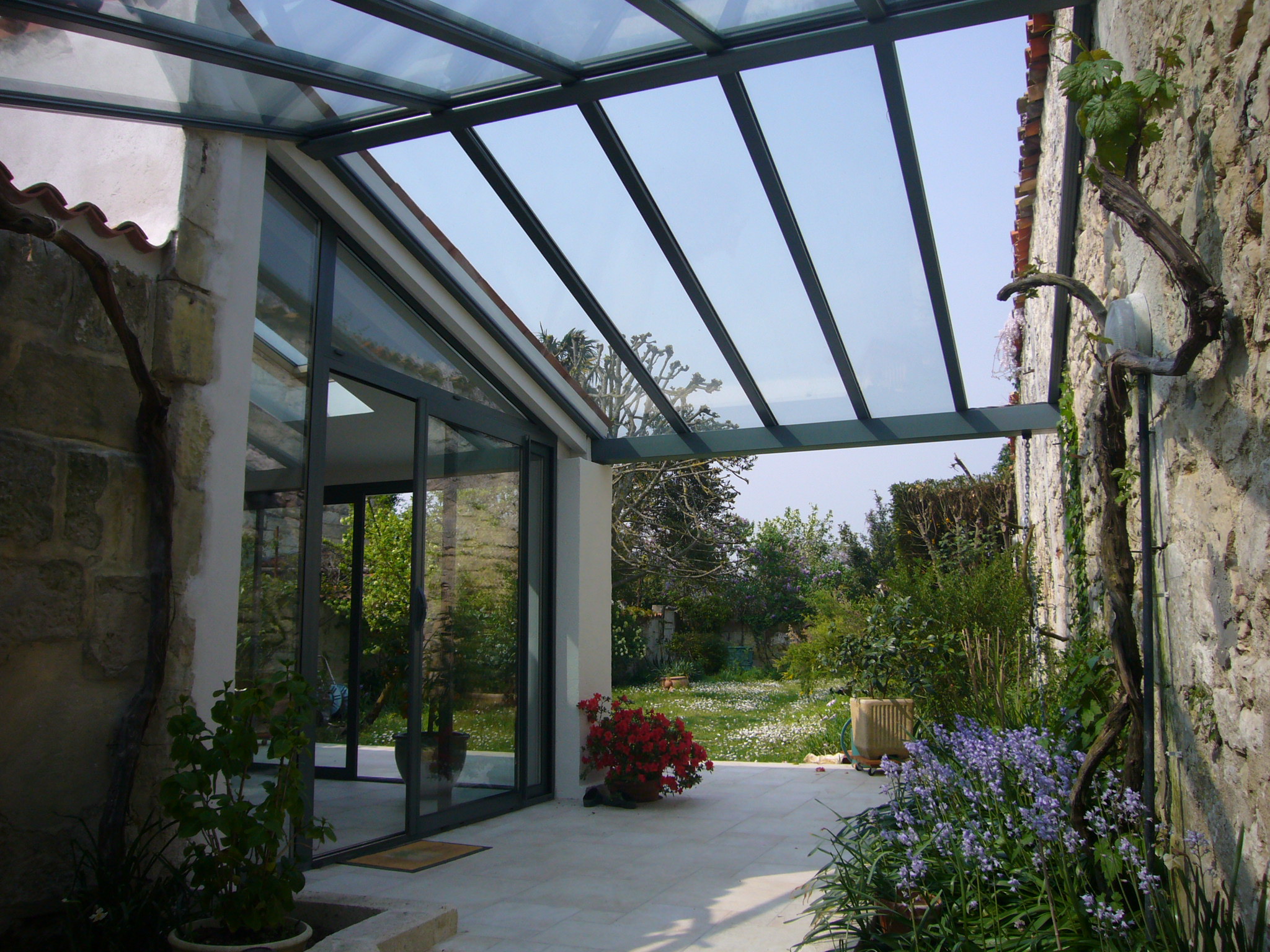 CRÉATION D’UN JARDIN D’HIVER SAINTES