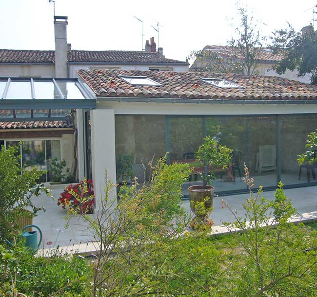 CRÉATION D’UN JARDIN D’HIVER SAINTES