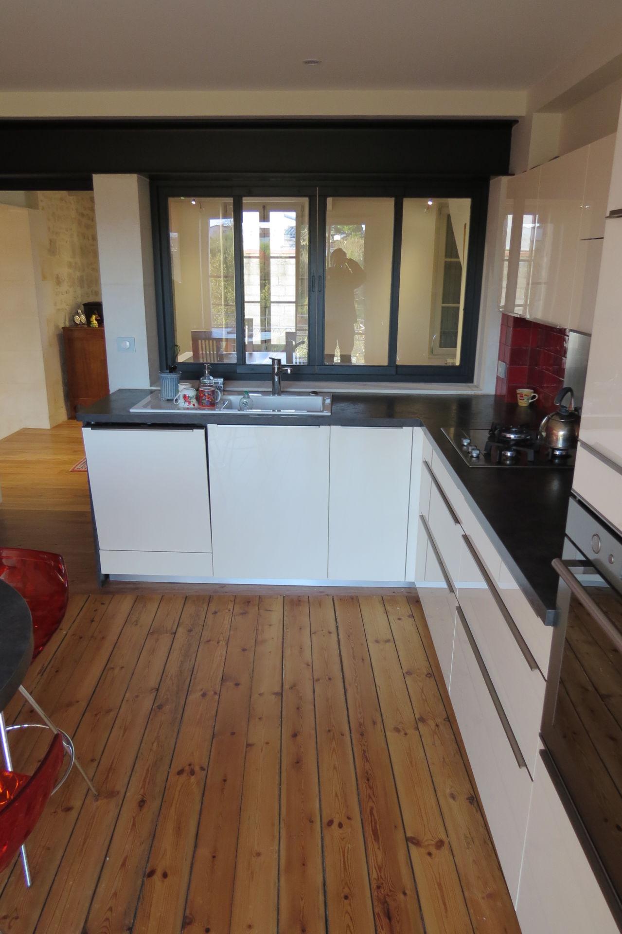 RÉNOVATION & LIAISON DE 2 MAISONS DE VILLE SAINTES