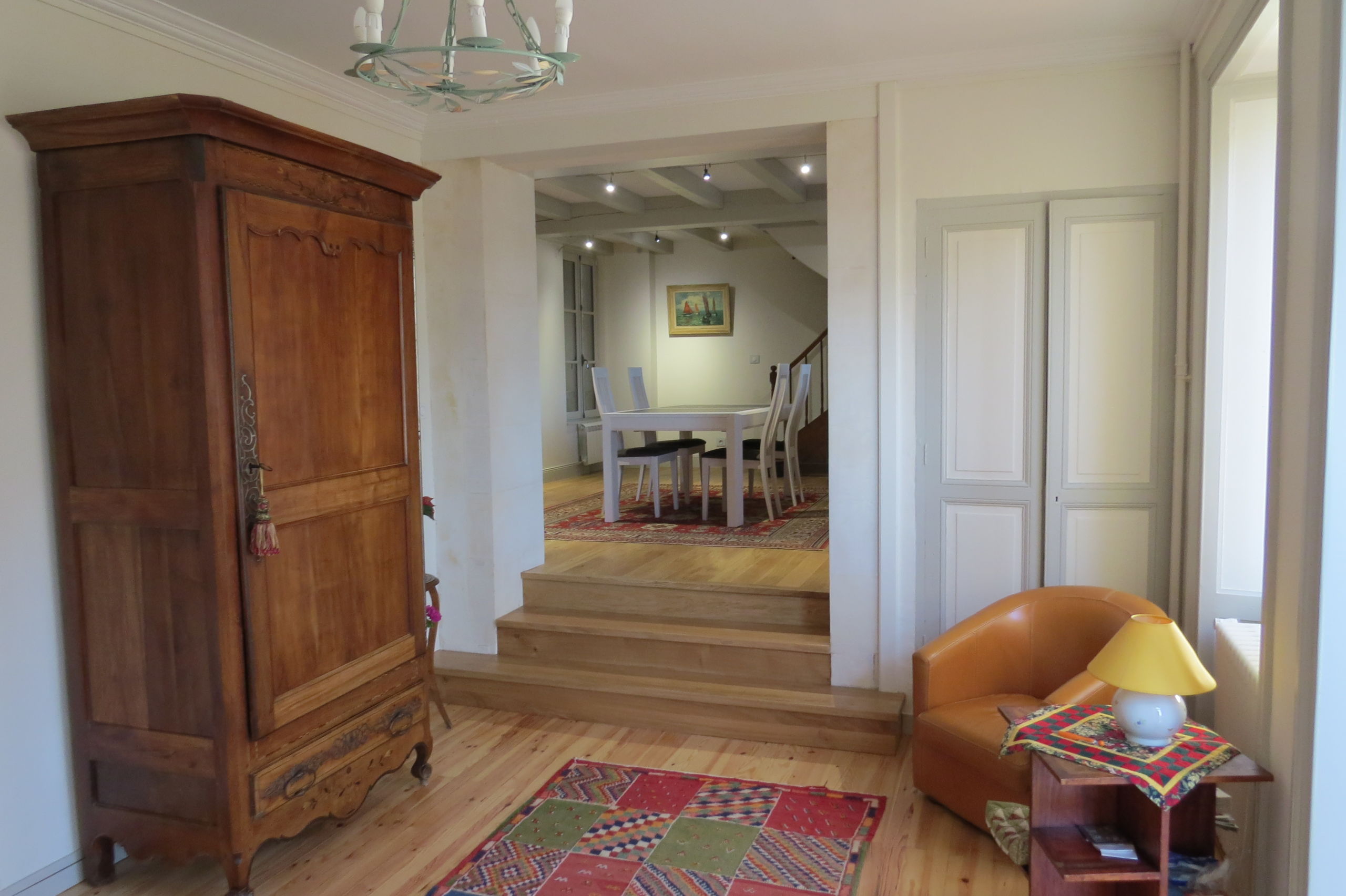 RÉNOVATION & LIAISON DE 2 MAISONS DE VILLE SAINTES