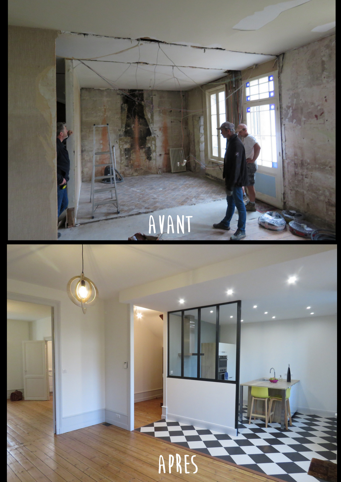 RÉNOVATION D’UNE MAISON DE VILLE À SAINTES