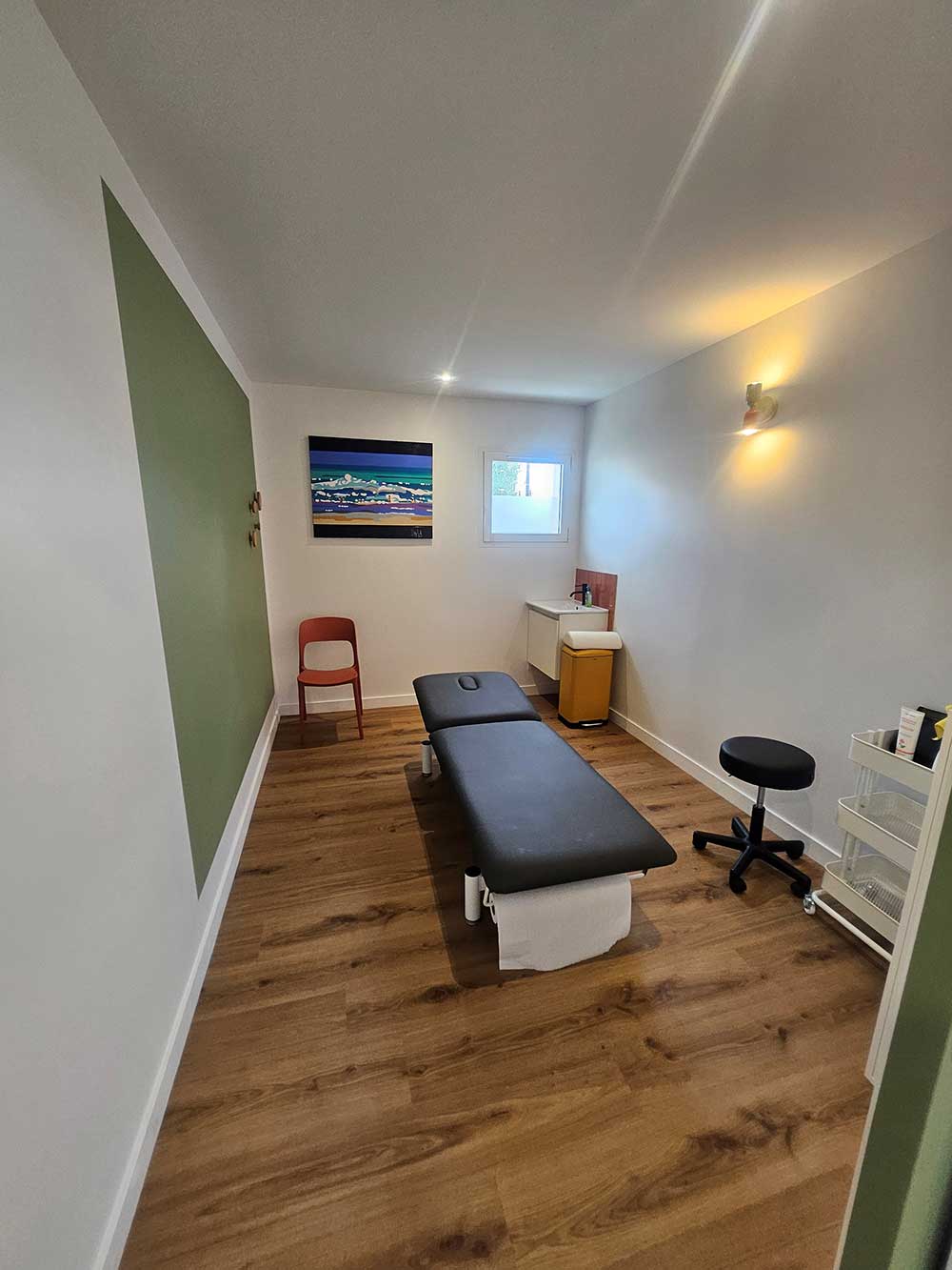 Réhabilitation d’un local professionnel en cabinet de kinésithérapie à Royan