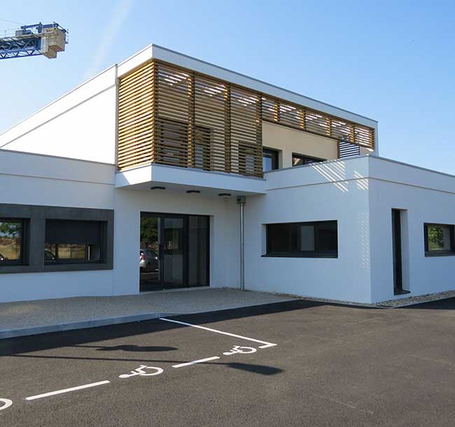 CONSTRUCTION D’UN SITE D’EXPLOITATION À SAINTES