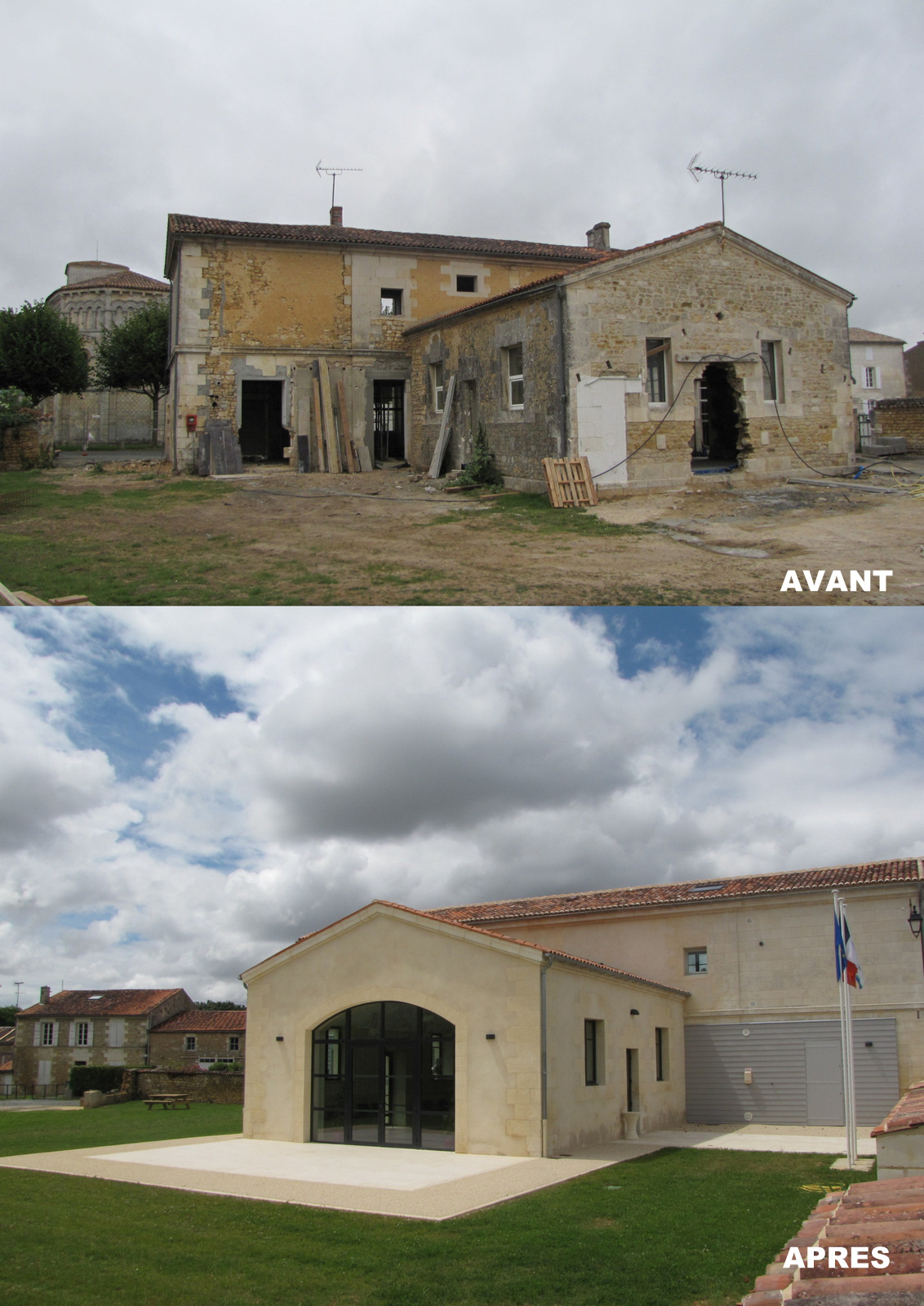 RESTRUCTURATION DE LA MAIRIE RIOUX